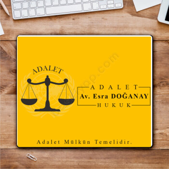 Adalet Tasarımlı Mouse Pad online tasarla