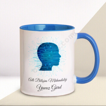 Adli Bilişim Mühendisliği Tasarım Kupa Bardak online tasarla