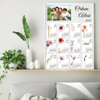 Aile 2025 Takvimi online tasarla