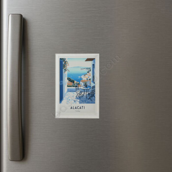 Alaçatı Hatıra Dikdörgen Magnet online tasarla