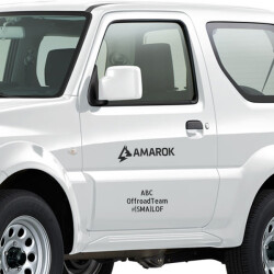 Amarok Offroad Sticker online tasarla