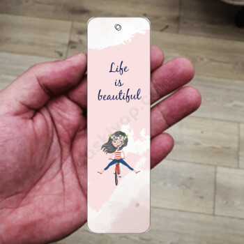 Animasyon Karakterli Kitap Ayracı online tasarla