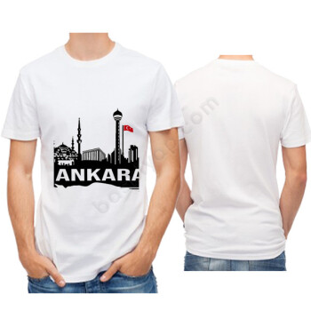 Ankara Silüeti Tişört online tasarla