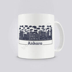 Ankara Tasarımlı Kupa Bardak online tasarla