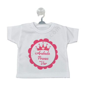 Arabada Prenses Var Tasarımlı Araba Süsü online tasarla