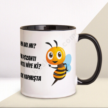 Arı Tasarımlı Kupa online tasarla