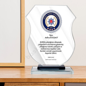 Asayiş Dairesi Başkanlığı Emeklilik Plaketi online tasarla