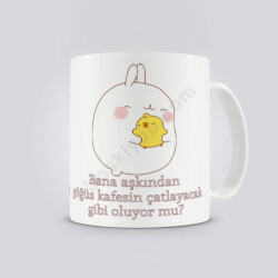 Aşık Lil Tasarımlı Kendin Tasarla Baskılı Kupa online tasarla