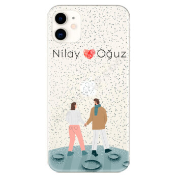 Ay Tasarımlı Sevgililer Günü Telefon Kılıfı online tasarla