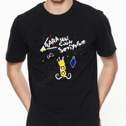 Baba Seni Çok Seviyorum Baskılı Tişört online tasarla