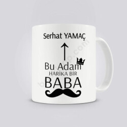 Babalar Günü Temalı Kişiye Özel Kupa 3 online tasarla