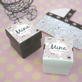 Baby Shower Kağıt Süs (Yapışkansız) Tavşan Temalı online tasarla