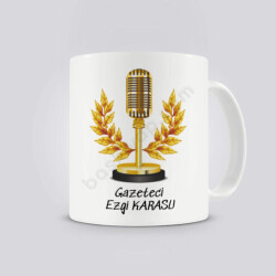 Basın Temalı Kupa Bardak online tasarla