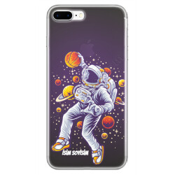 Basketbol Astronot Tasarım Baskılı Iphone 7 Plus Kılıf online tasarla