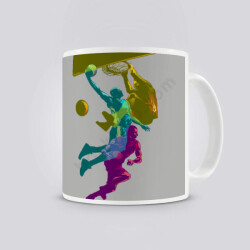 Basketbol Tasarım 9 Kendin Tasarla Kupa Bardak online tasarla