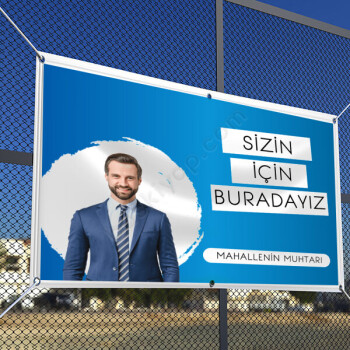 Belediye Seçimi Branda online tasarla