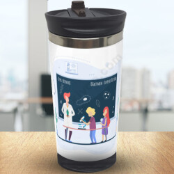 Biyoloji Öğretmeni Baskılı Termos online tasarla