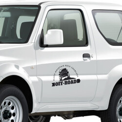 Black Mountaın Rock Crawlers Offroad Sticker online tasarla