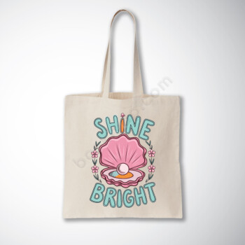 Bright Baskılı Bez Çanta online tasarla
