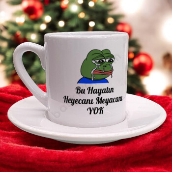 Bu Hayatın Heyecanı Yok Tasarım Türk Kahvesi Fincanı online tasarla