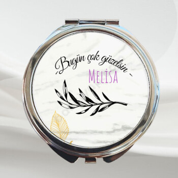 Bugün Çok Güzelsin Tasarım Makyaj Aynası online tasarla