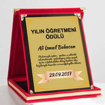 Büyük Boy Kişiye Özel Albüm Plaket Tasarla online tasarla