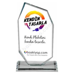 Cam Plaket online tasarla