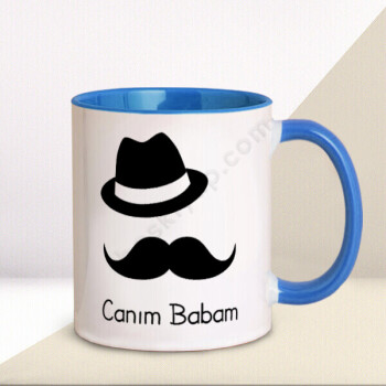 Canım Babam Tasarımlı Kupa online tasarla
