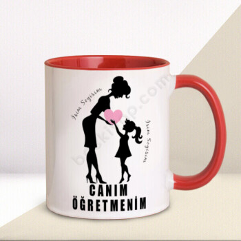 Canım Öğretmenim Tasarımlı Kupa online tasarla