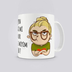 Çayın Saati Mi Olur?  Kupa Bardak online tasarla