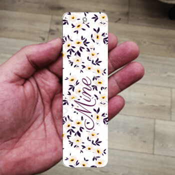 Çiçekli Metal Ayraç online tasarla