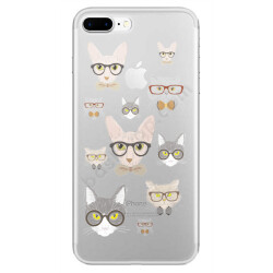 Cool Kedi Tasarım Baskılı Iphone 7 Plus Kılıf online tasarla