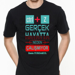 Ctrl+Z Tasarım Tişört online tasarla