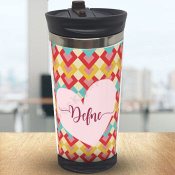 Desenli Termos Bardak online tasarla