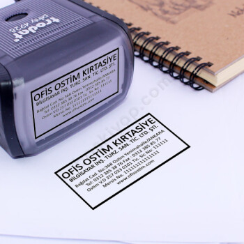 Dikdörtgen Çerçeveli Firma Kaşesi online tasarla