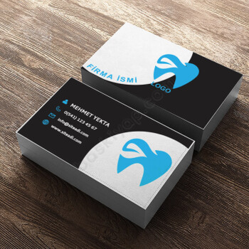 Diş Hekimi Standart Kartvizit online tasarla