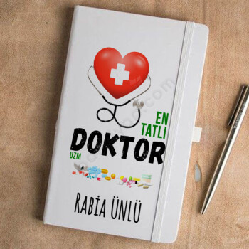 Doktorlara Özel Beyaz Ajanda online tasarla