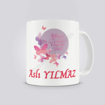 Dünya Kadınlar Günü Kupası online tasarla