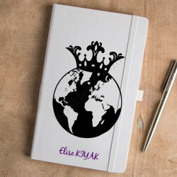 Dünya Tasarım Beyaz Ajanda online tasarla