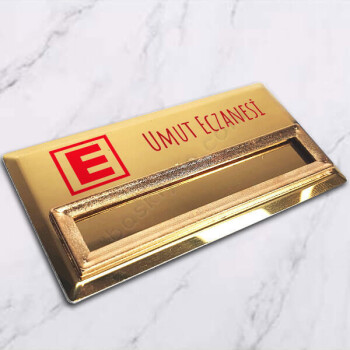 Eczacı Yaka İsimliği Pencereli online tasarla