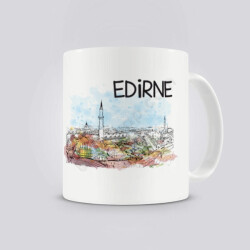 Edirne Tasarımlı Kupa Bardak online tasarla