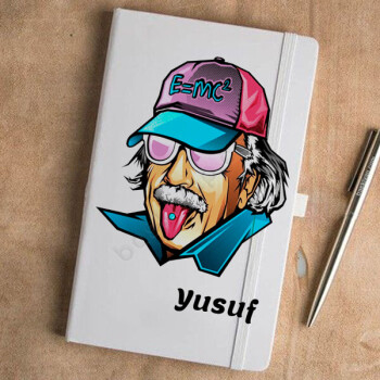 Einstein Tasarımlı Ajanda online tasarla