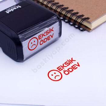 Eksik Ödev Öğretmen Kaşesi online tasarla