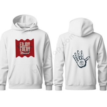 Enjoy Ever Moment Tasarımlı Sweatshirt online tasarla