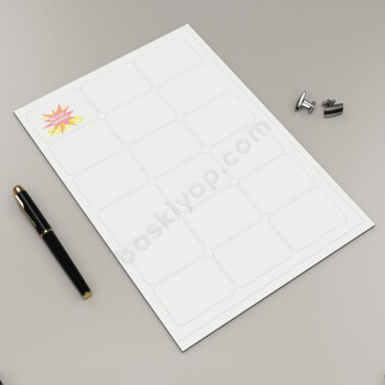 Etiket Yarı Fiyatına Büyük İndirim Etiketi online tasarla