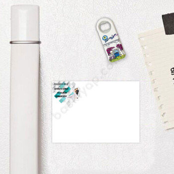 Evleniyoruz Yazılı Düğün Hatırası Magnet online tasarla