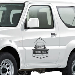 Extreme Team Offroad Sticker online tasarla