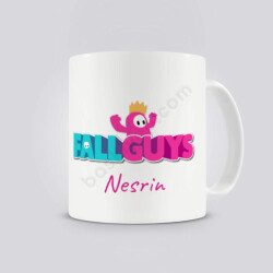 Fall Guys Logolu Kendin Tasarla Baskılı Kupa online tasarla