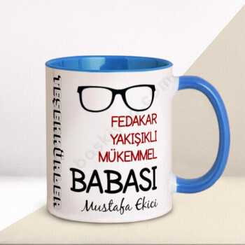 Fedakar Baba Tasarımlı Kupa online tasarla