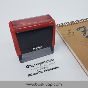 Trodat 4915 Büyük Boy Firma Kaşesi 2 online tasarla